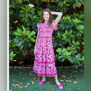 *NEW* Bindu Giulia Smocked Dress